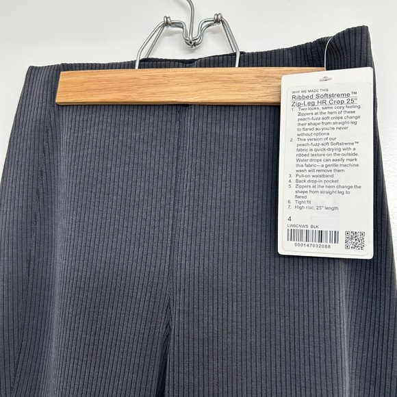 Lululemon Ribbed Softsteme Pant 25” - Picture 3 of 3